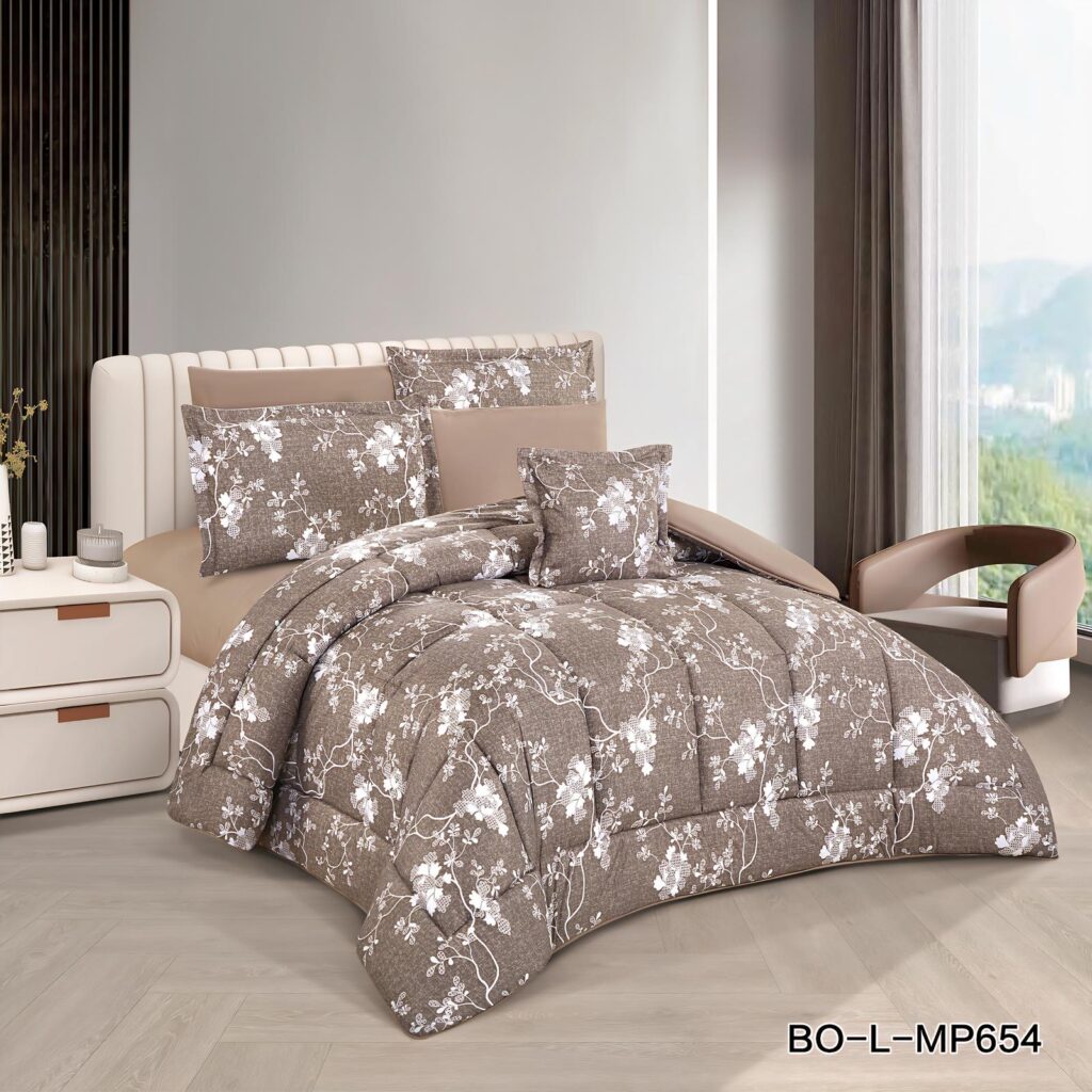 لحاف جومانا مشجر نفرين 8 قطع